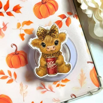 Highland Cow Soda Lover Pig Chicken Cute Trendy MagSafe Phone Grip