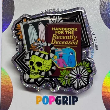 Handbook for Recently Deceased Kindle Bookish Book Lover Phone Grip