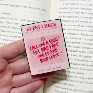 Pink Kindle Call Me a Good Girl Romance Reader Bookish Phone Grip