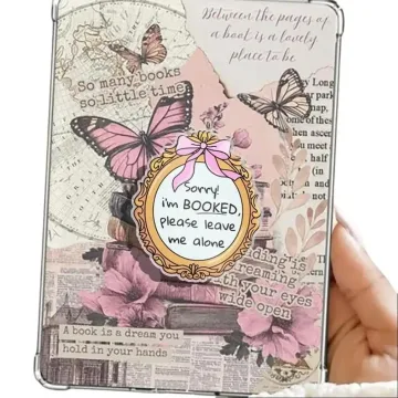 Book Lover Sorry I M Booked Butterfly Kindle Bookish Phone Grip