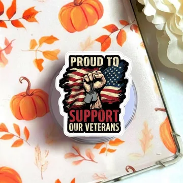 Remember Our Heroes Magnetic Cute Trendy Stylish Phone Grip