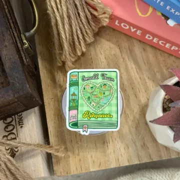 Reading Kindle Bookish Book Lover Magnetic Cute Trendy Phone Grip