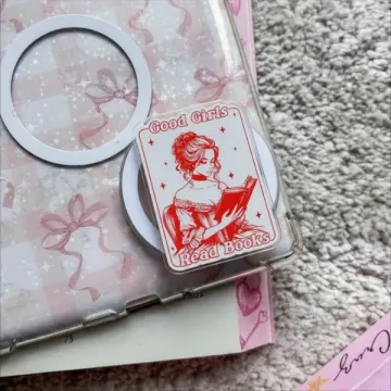 Good Girls Read Regency Bookish Kindle Romance Reader Phone Grip