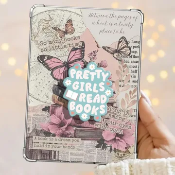 Pretty Girls Read Books Kindle Book Lover Bookish Phone Grip