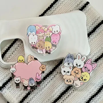 KPOP Mount Kawaii Kpop Character Kindle Bookish Book Lover Phone Grip