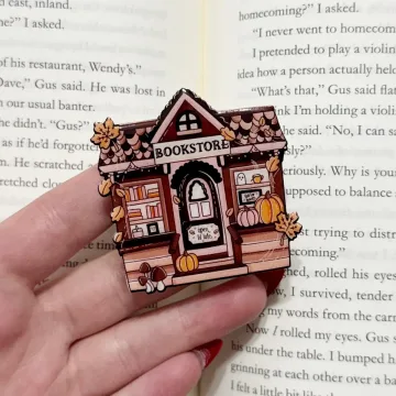 Fall Bookshop Cozy Fall Kindle Reader Gifts Bookish Phone Grip