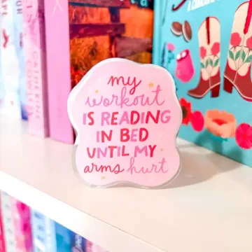 Funny Reading Quote Kindle One More Chapter Let Me Read Phone Grip