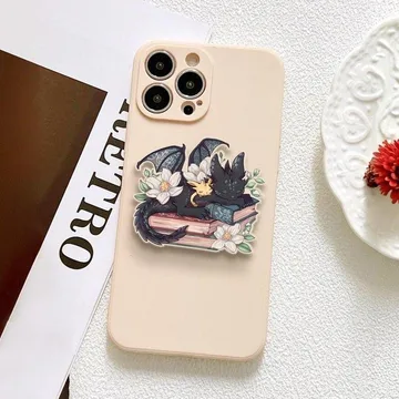Crystallovee Fantasy Dragon Romantasy Fae MagSafe Phone Grip