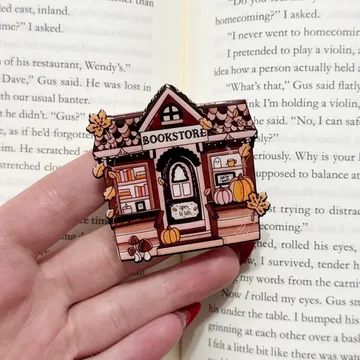 Fall Bookshop Kindle Reader Bookish Book Lover Magnetic Phone Grip