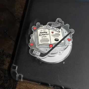 My Hockey Romance Era Heated Rivalry Inspired Kindle Phone Grip