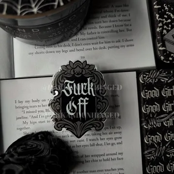 Eff Off Kindle Gothic Girl Gothic Girly Bookish Book Lover Phone Grip