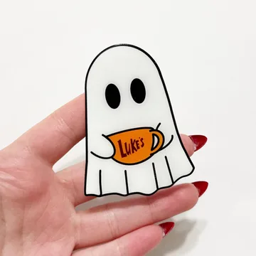 Luke S Diner Ghost Fall Kindle Reader Gifts Bookish Phone Grip