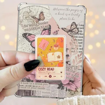 Cozy Read Book Club Magnetic Cute Trendy Stylish Phone Grip