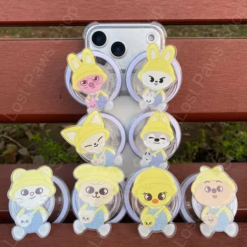 Kawaii Kindergarten Animal Chibi Smiley Cute MagSafe Phone Grip
