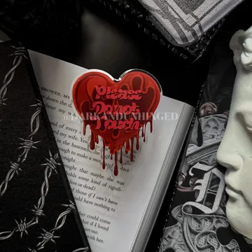 Please Do Not Touch Kindle Gothic Girl Bookish Book Lover Phone Grip