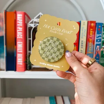 Hot Girls Read Fun and Colorful Book Lover Kindle Phone Grip