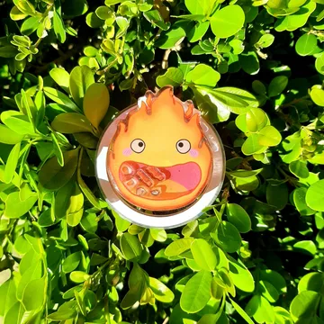 Fire Spirit Shaker Fire Demon Shaker Magnetic Cute Phone Grip