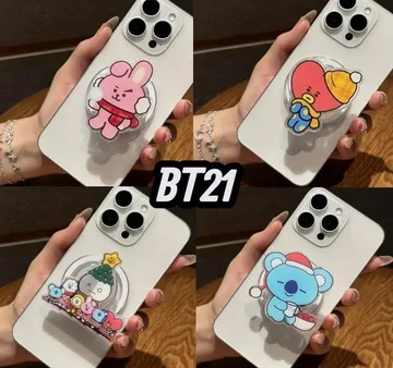 BT 21 KPOP Mount Cases Kindle Secure Stylish MagSafe Phone Grip