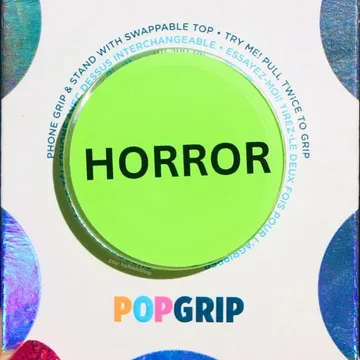 Horror Green Vintage VHS Sticker Magnetic Cute Trendy Phone Grip