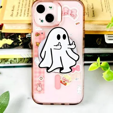 Middle Finger Ghost Fantasy Dragon Romantasy MagSafe Phone Grip