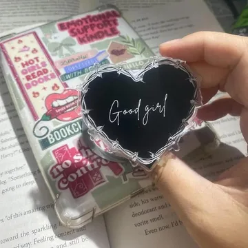 Free Adapter Ring Good Girl Dark Romance Bookish Kindle Phone Grip