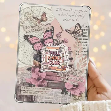 Fall Kindle Club Spooky Season Kindle Bookish Book Lover Phone Grip