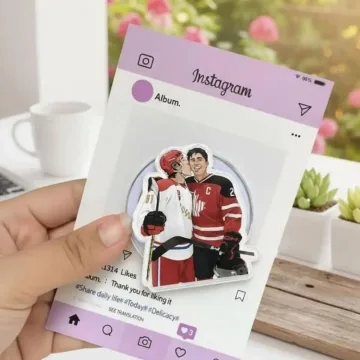 Hollander Rosanov Inspired Hockey Couple Football Phone Grip