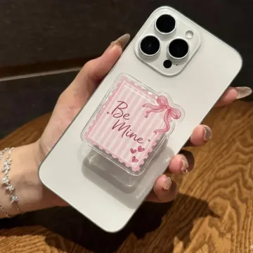Crystallovee Be Mine Kawaii Heart Kindle Bookish MagSafe Phone Grip