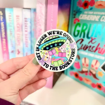 Bookish UFO Bookstore Kindle Book Lover Cute MagSafe Phone Grip