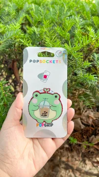 Frog with Boba Tea Bunny Hedgehog Coffee Matcha Magnetic Phone Grip