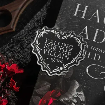 Falling for the Villain Fantasy Kindle Bookworm Bookish Phone Grip