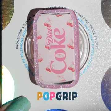 Soda Cherries Kindle Bookish Book Lover Magnetic Cute Phone Grip