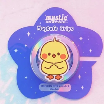 Chick Magnetic Cute Trendy Stylish Phone Grip