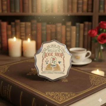 Tale As Old As Time Bookish Kindle Book Lover Magnetic Phone Grip
