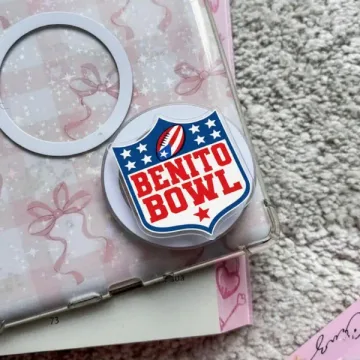 Benito Bowl Puerto Rican Music Gift Sticker Magnetic Phone Grip