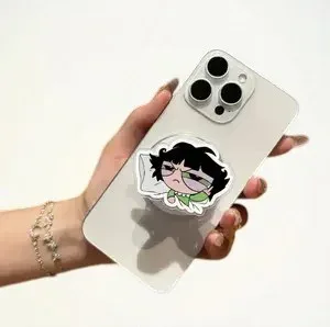 Sleepy Mood Tired Cartoon Cute Trendy Stylish MagSafe Phone Grip