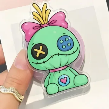 Voodoo Doll Creepy Kawaii Voodoo Doll Stitch Chibi Phone Grip