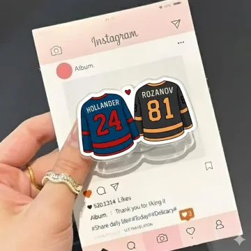 Heated Rivalry Jersey Ilya and Shane Sticker MagSafe Phone Grip