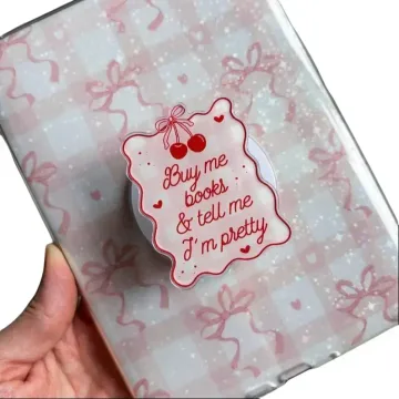 Cherry Book Lover Buy Me Books Tell Me I M Pretty MagSafe Phone Grip
