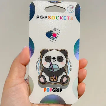 Panda Boba Coffee Matcha Magnetic Cute Trendy Stylish Phone Grip
