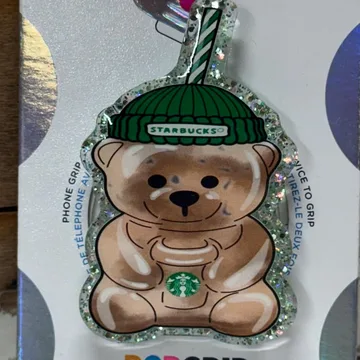Kindle Starbucks Bear Kindle Book Lover Gift Bookish Phone Grip