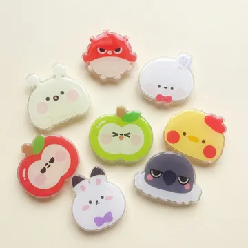 B Grade Love and Deepspace Mascot Happy Snowman Sunny Phone Grip