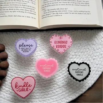 Coquette Kindle Kobo Bookish Kindle Gift for Reader Bookish Phone Grip