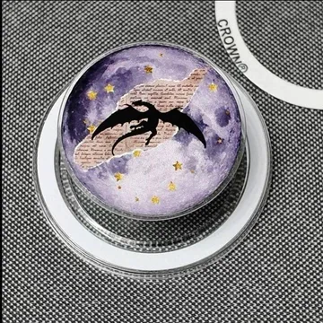 Mystical Dragon in the Moon Unicorn Mermaid Magnetic Phone Grip