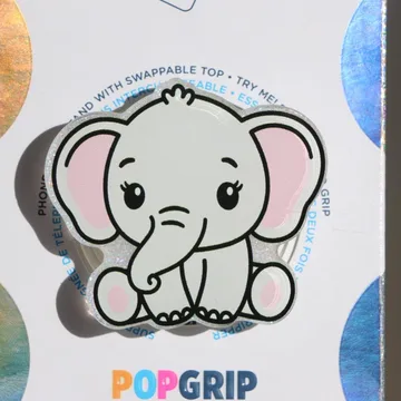 Baby Elephant Cute Trendy Stylish Aesthetic MagSafe Phone Grip