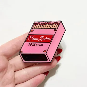 Bookish Kindle Slow Burn Book Lover Magnetic Cute Phone Grip