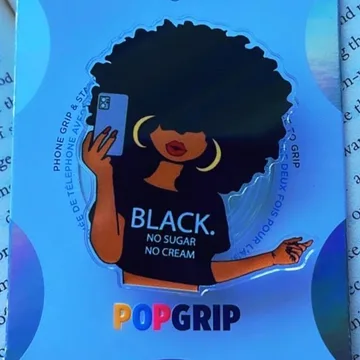 Selfie No Sugar No Cream Kindle Crystallovee Bookish Phone Grip