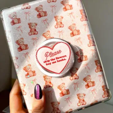 Coquette Kindle Bookish Kindle Book Lover Bow Ribbon Phone Grip