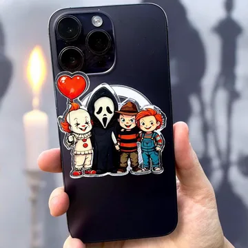 Horror Movie Spooky Kindle Horror Film Bookish MagSafe Phone Grip