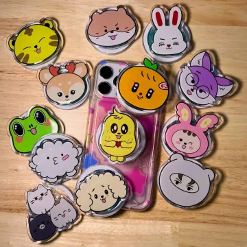 KPOP Tired Cartoon Anime Manga Cute Trendy MagSafe Phone Grip